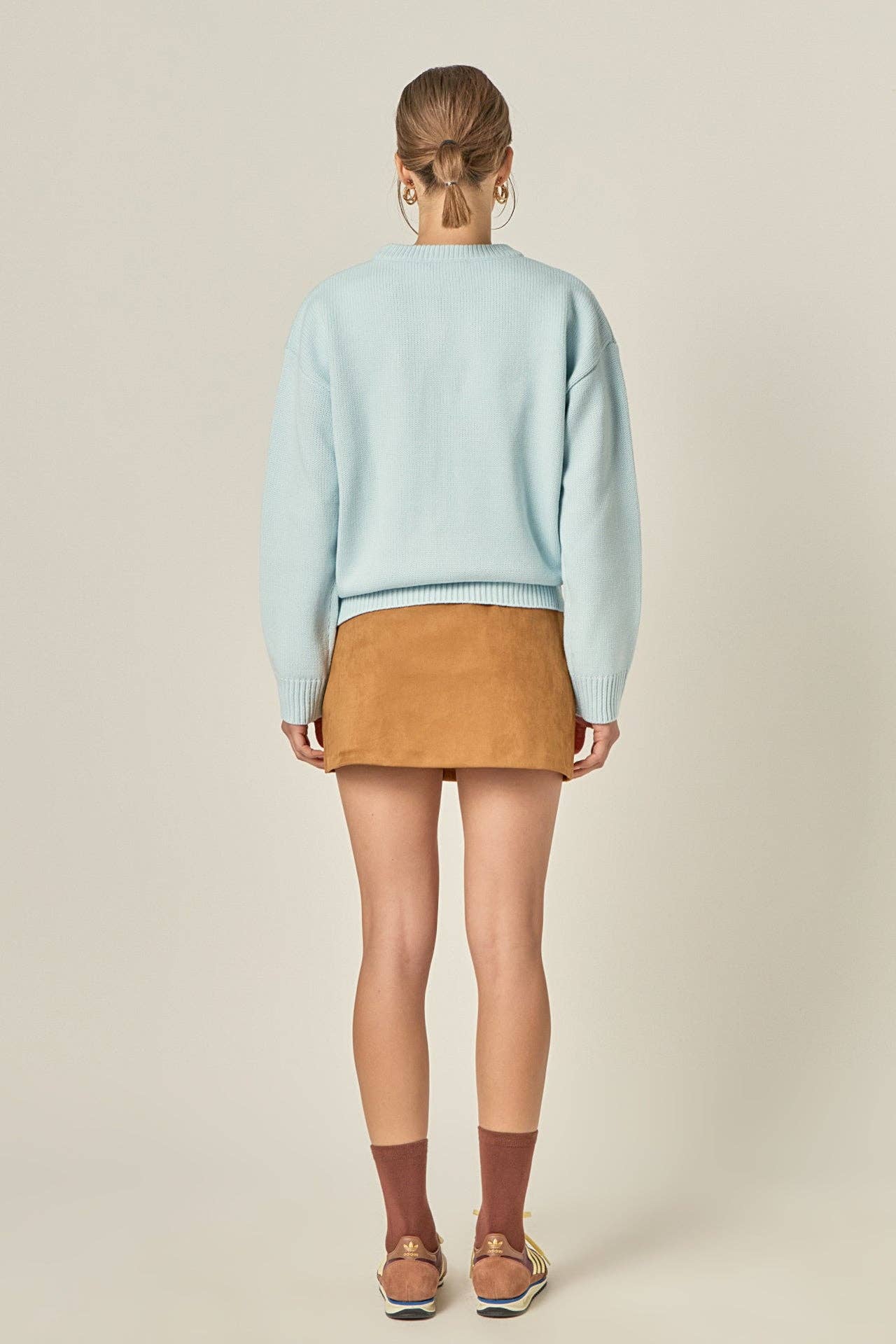 Crewneck Statement Sweater