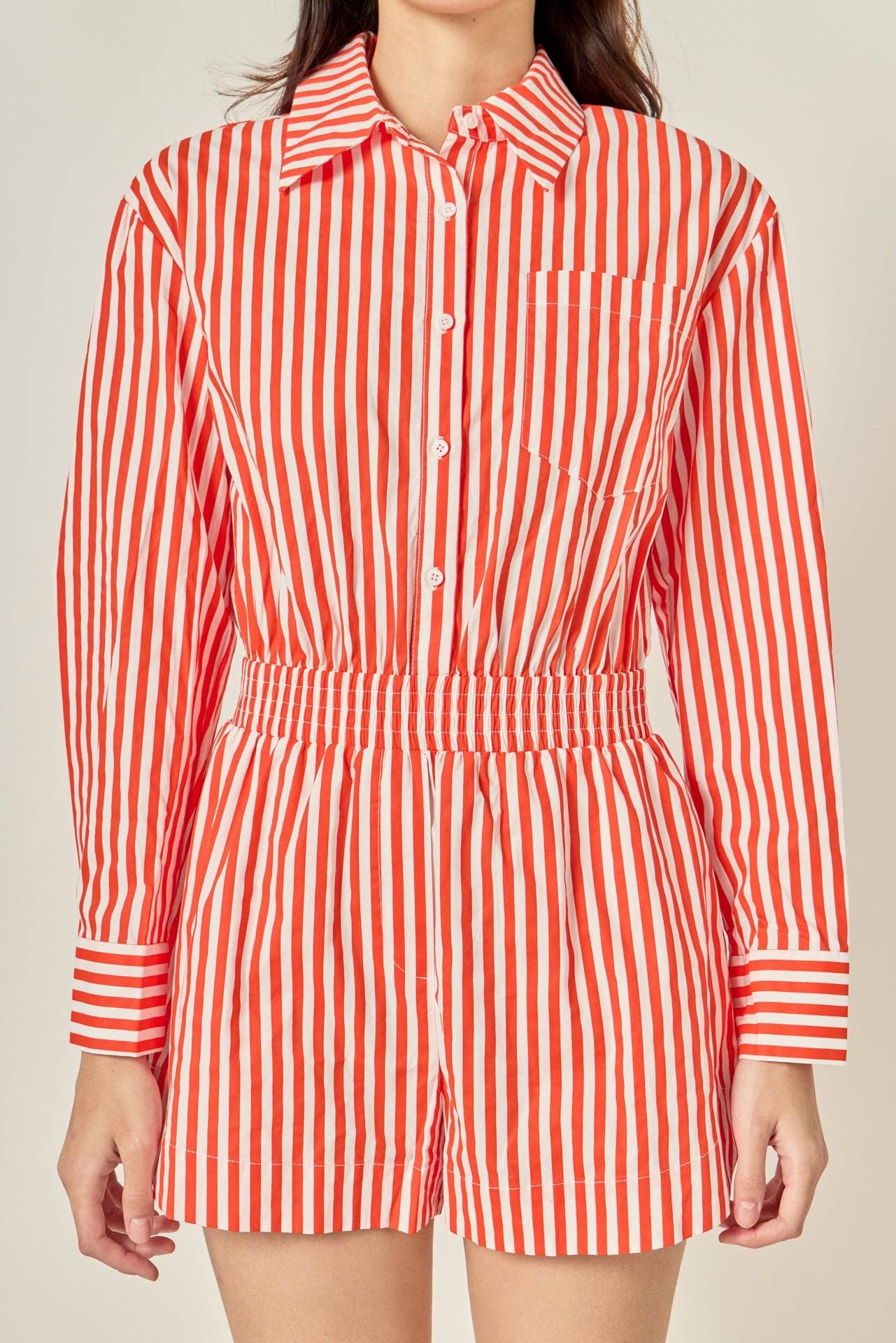 The Stripe Edit Romper