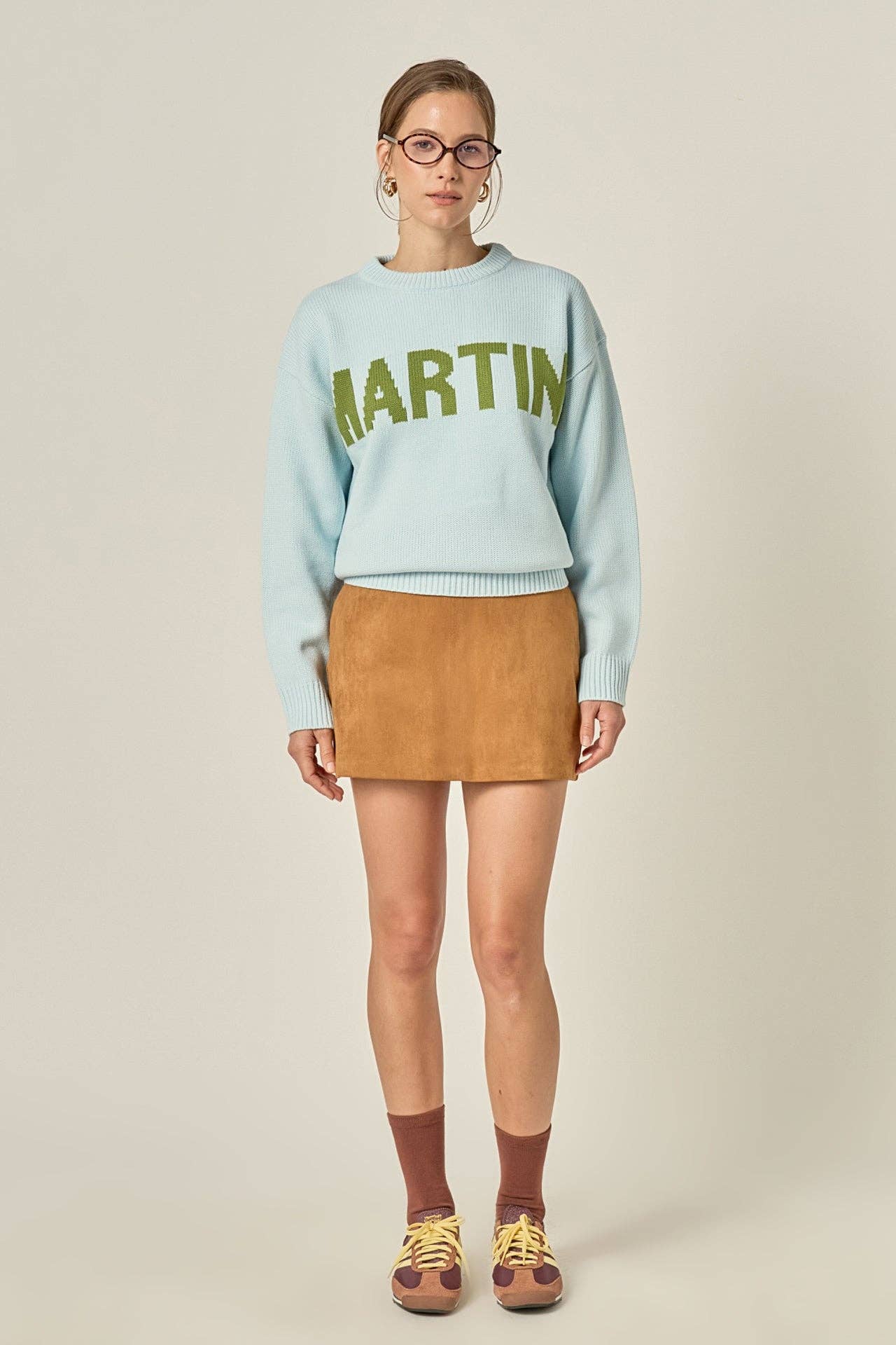 Crewneck Statement Sweater