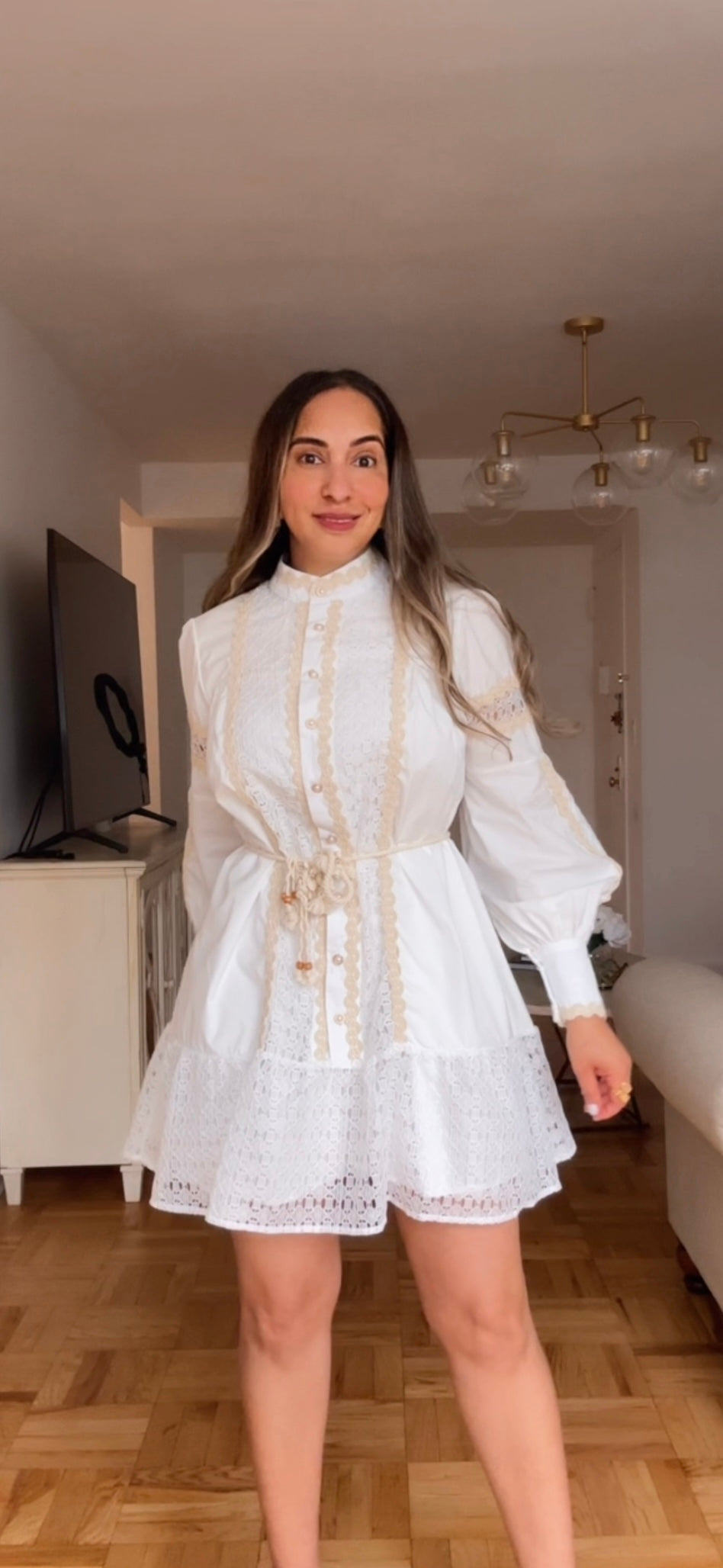 Elegante white dress