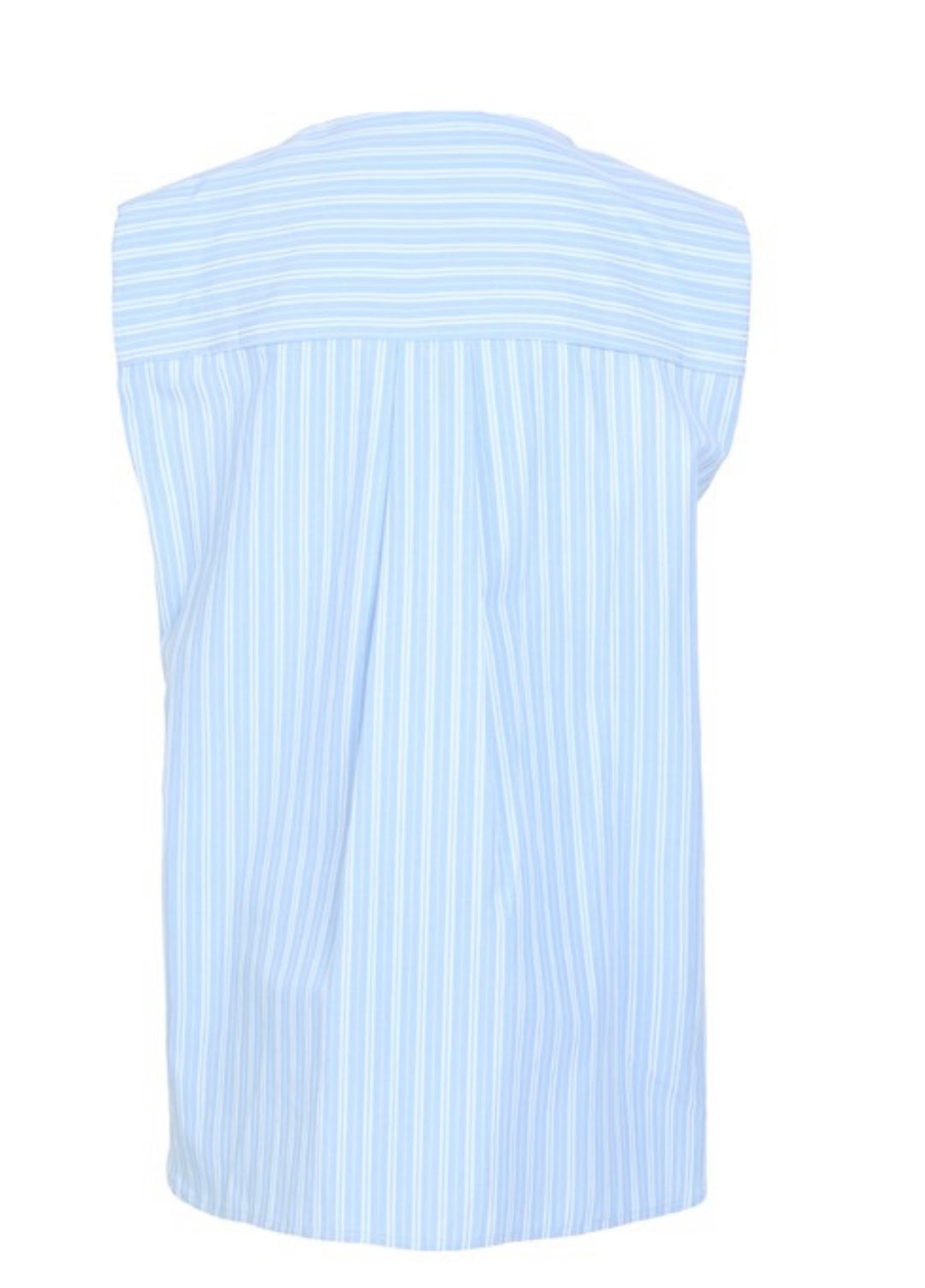 Blue Stripe muscle tee