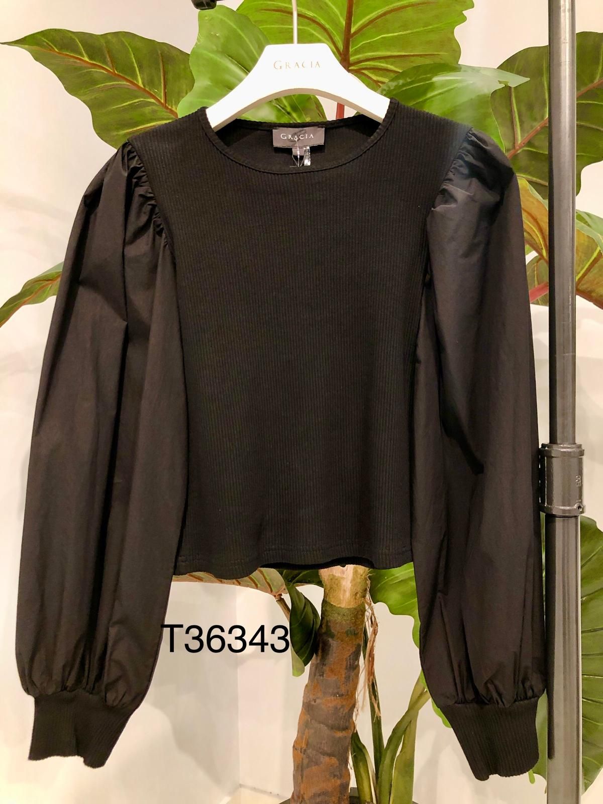 Black long sleeve Top
