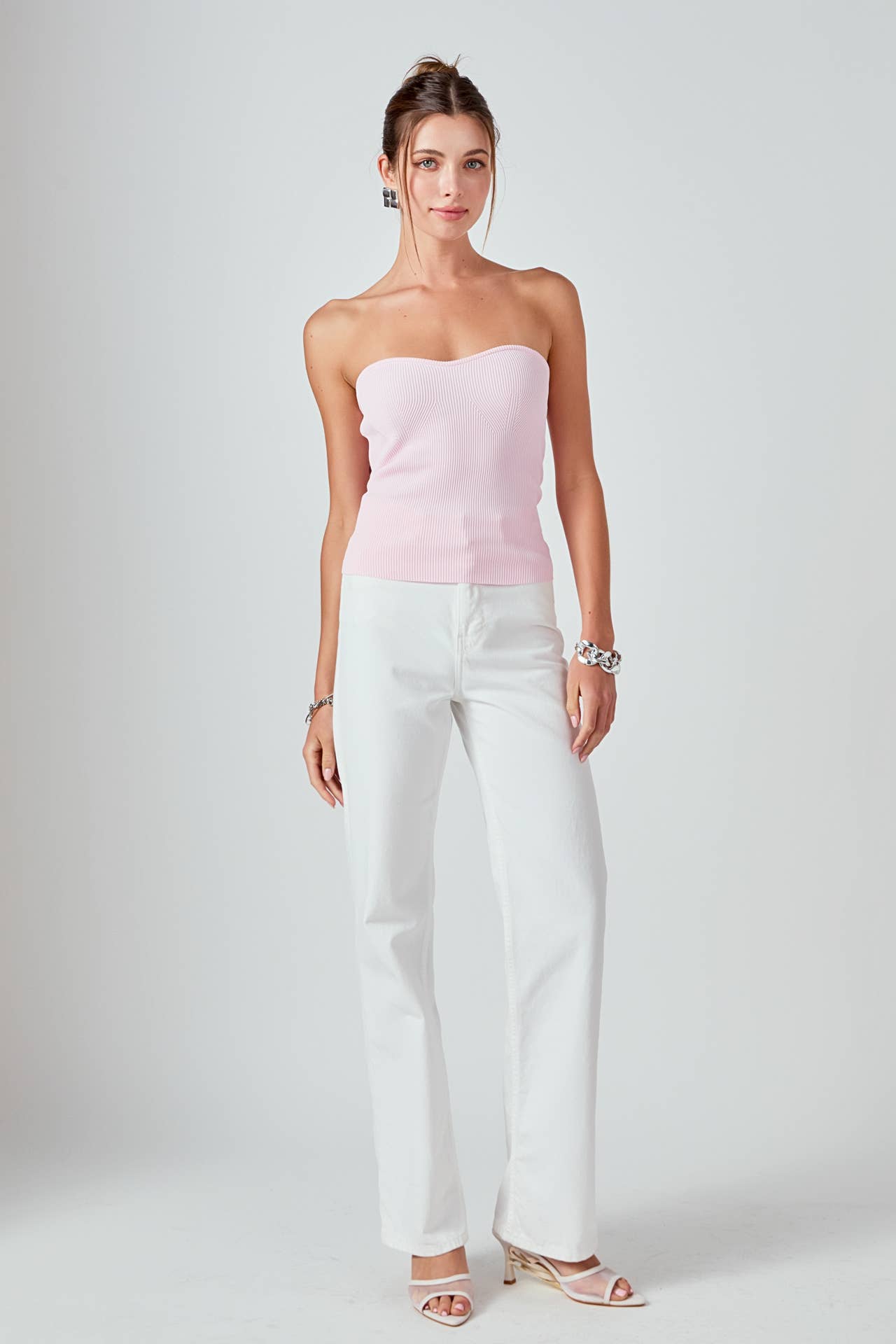 Hana Fitted Knit Tube Top