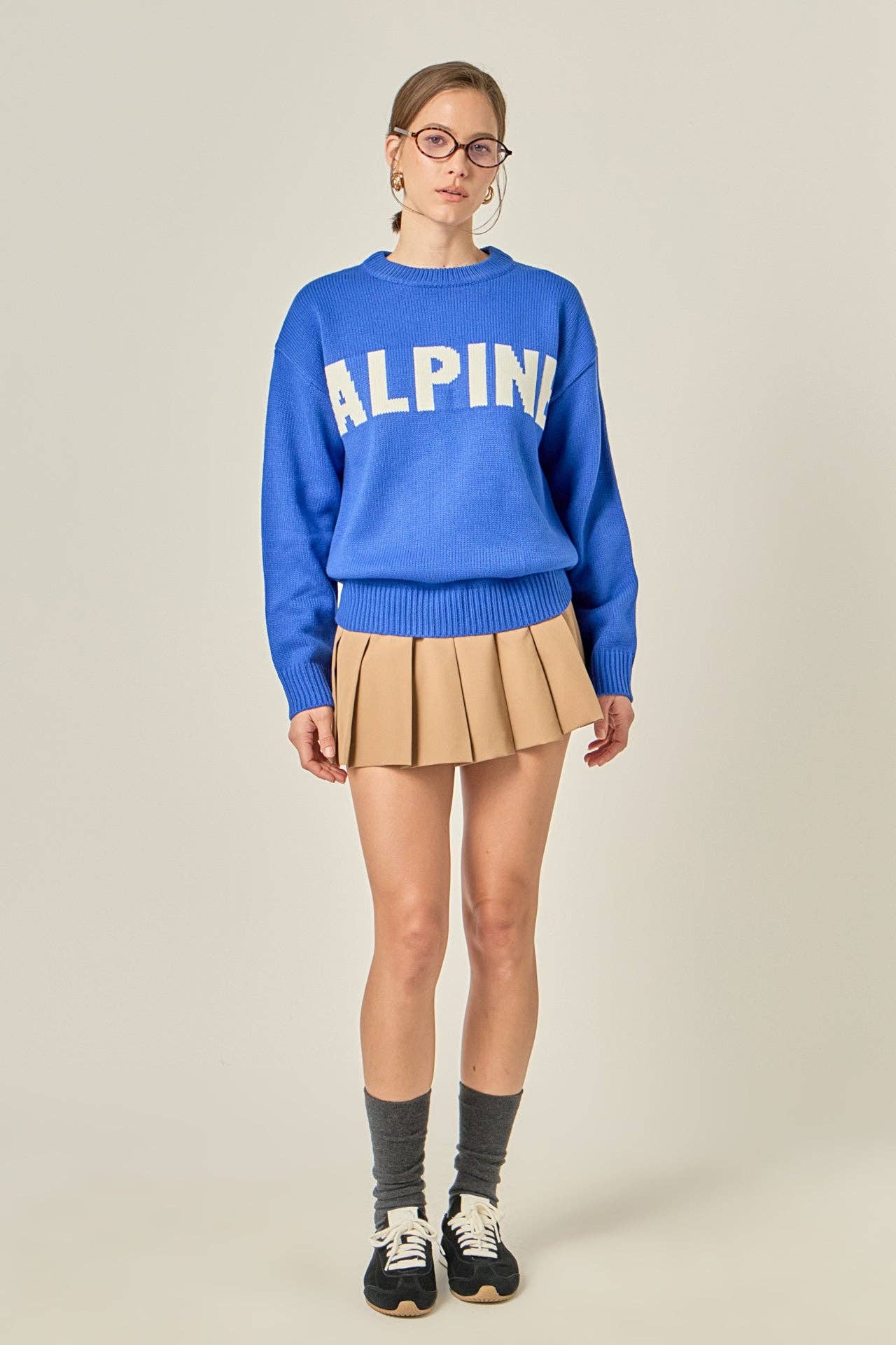 Crewneck Statement Sweater