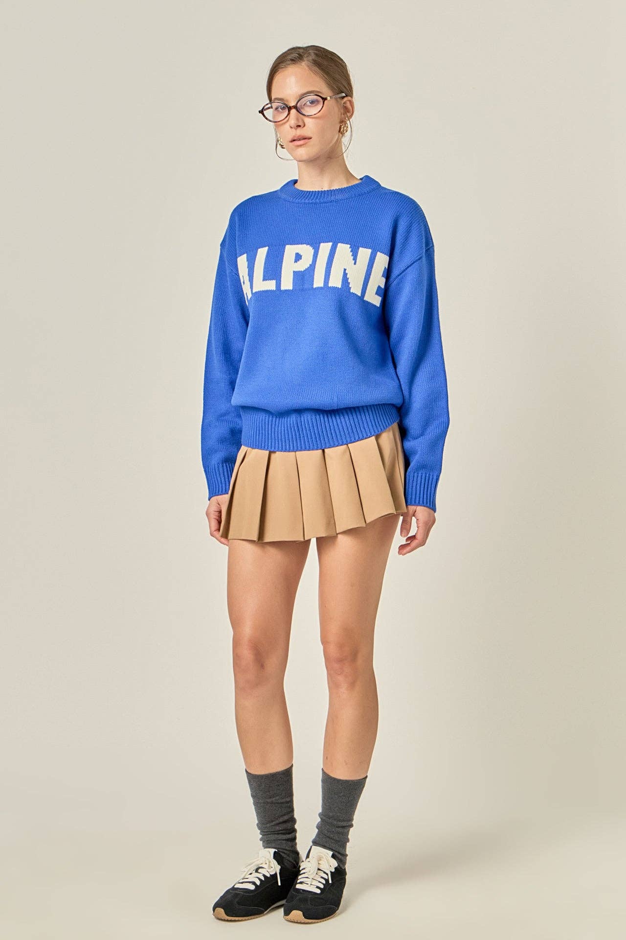 Crewneck Statement Sweater