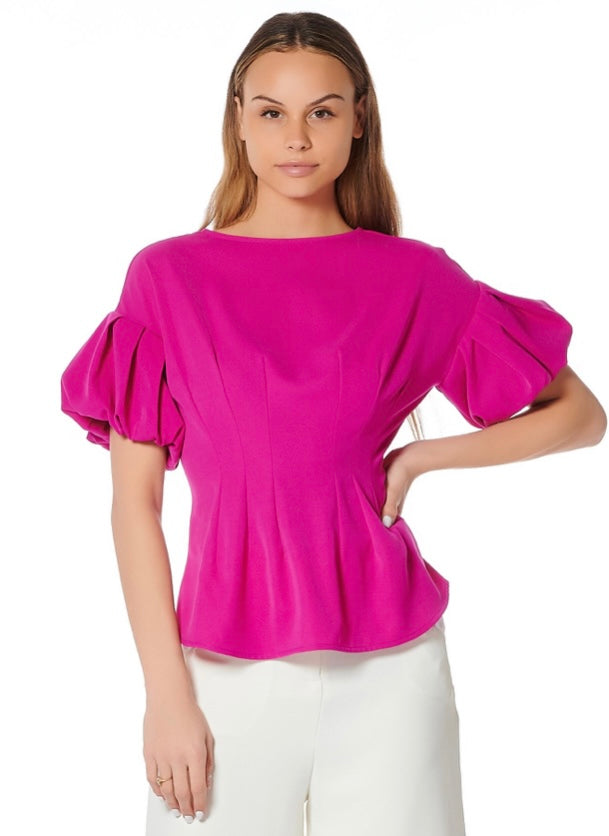 Top fucsia
