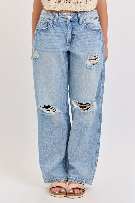 Mid waist Jeans
