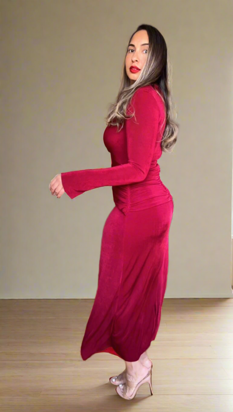 Red Wine Dress