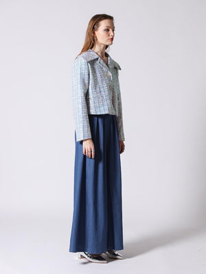 Cropped Tweed Jacket