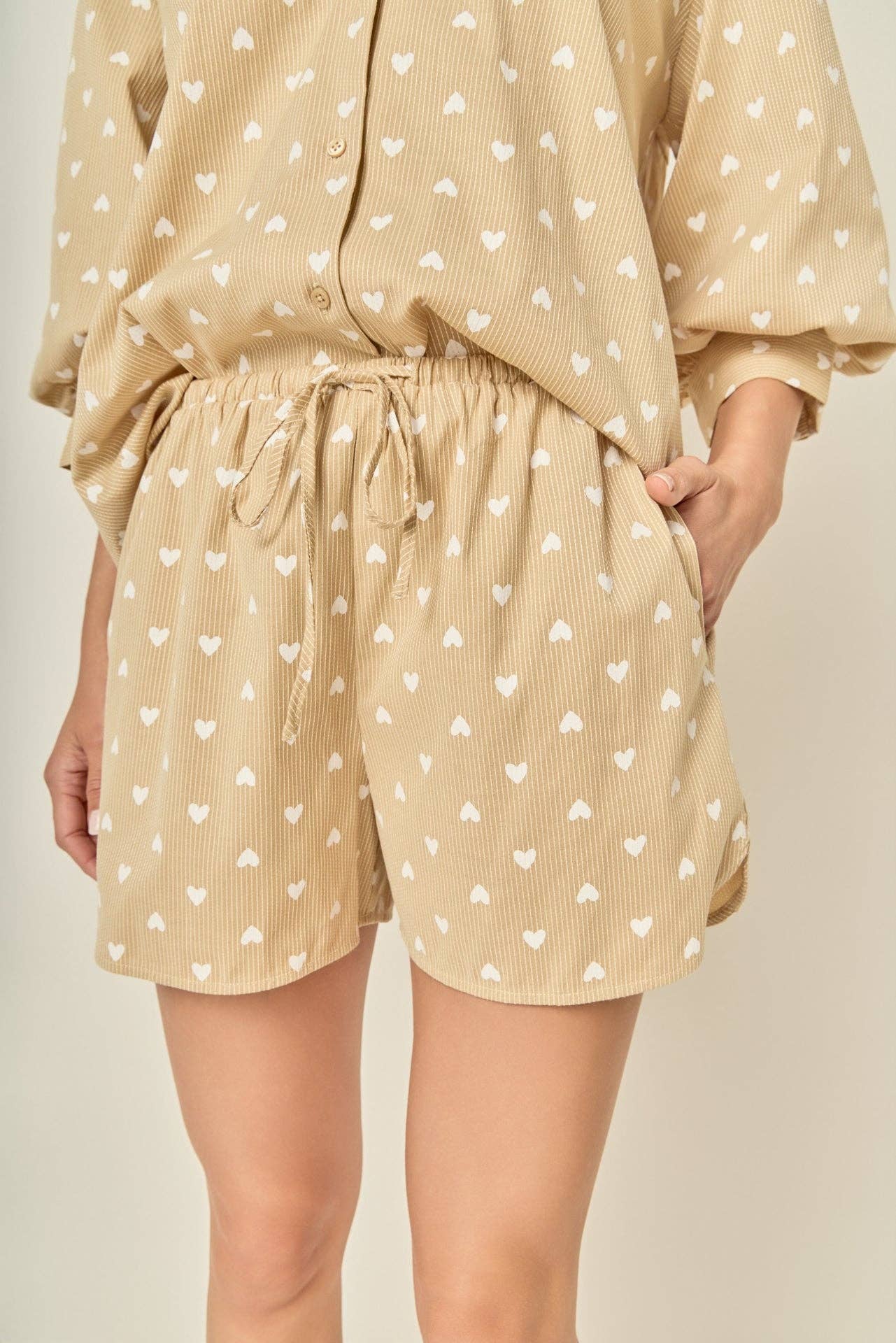 Embroidery Detail Shorts