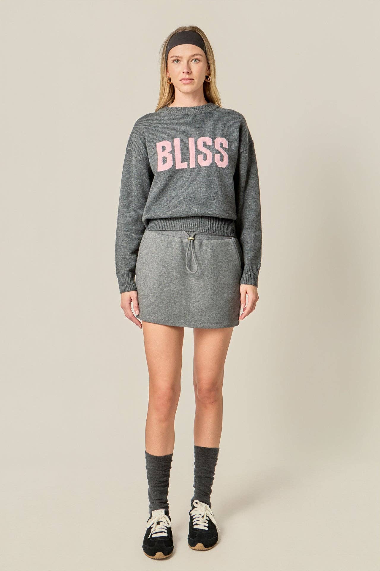 Crewneck Statement Sweater