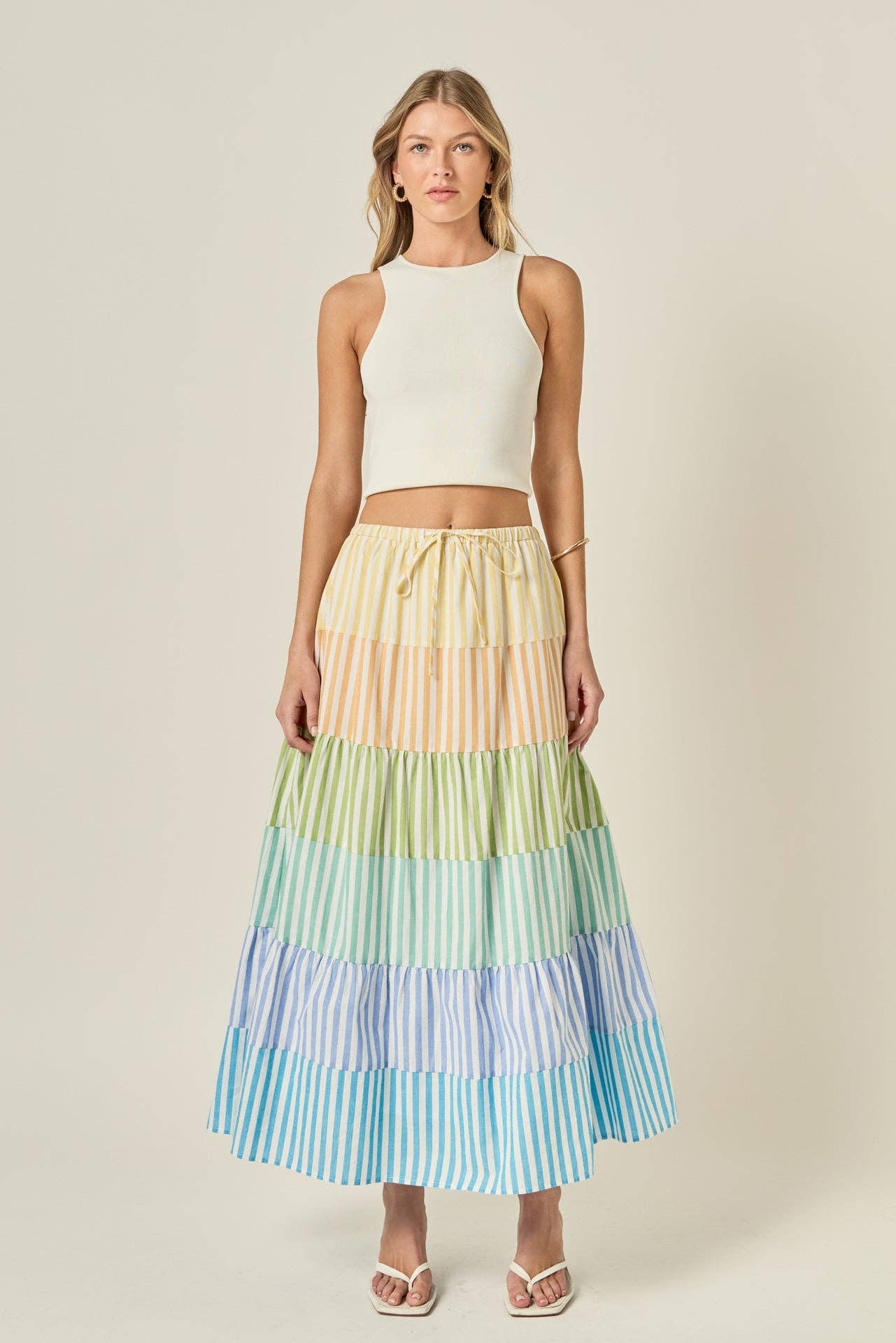 The Pastel Tier Skirt