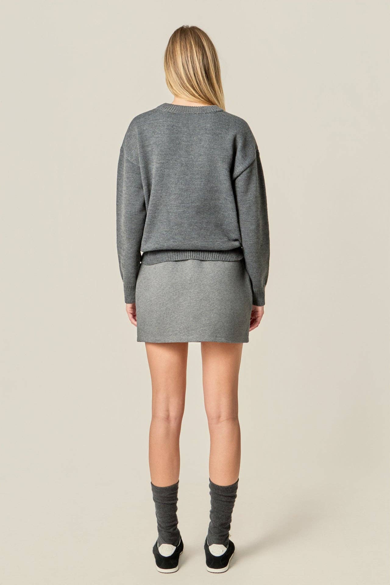 Crewneck Statement Sweater