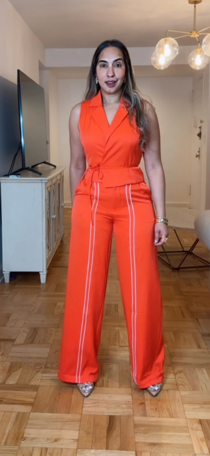 Orange red set