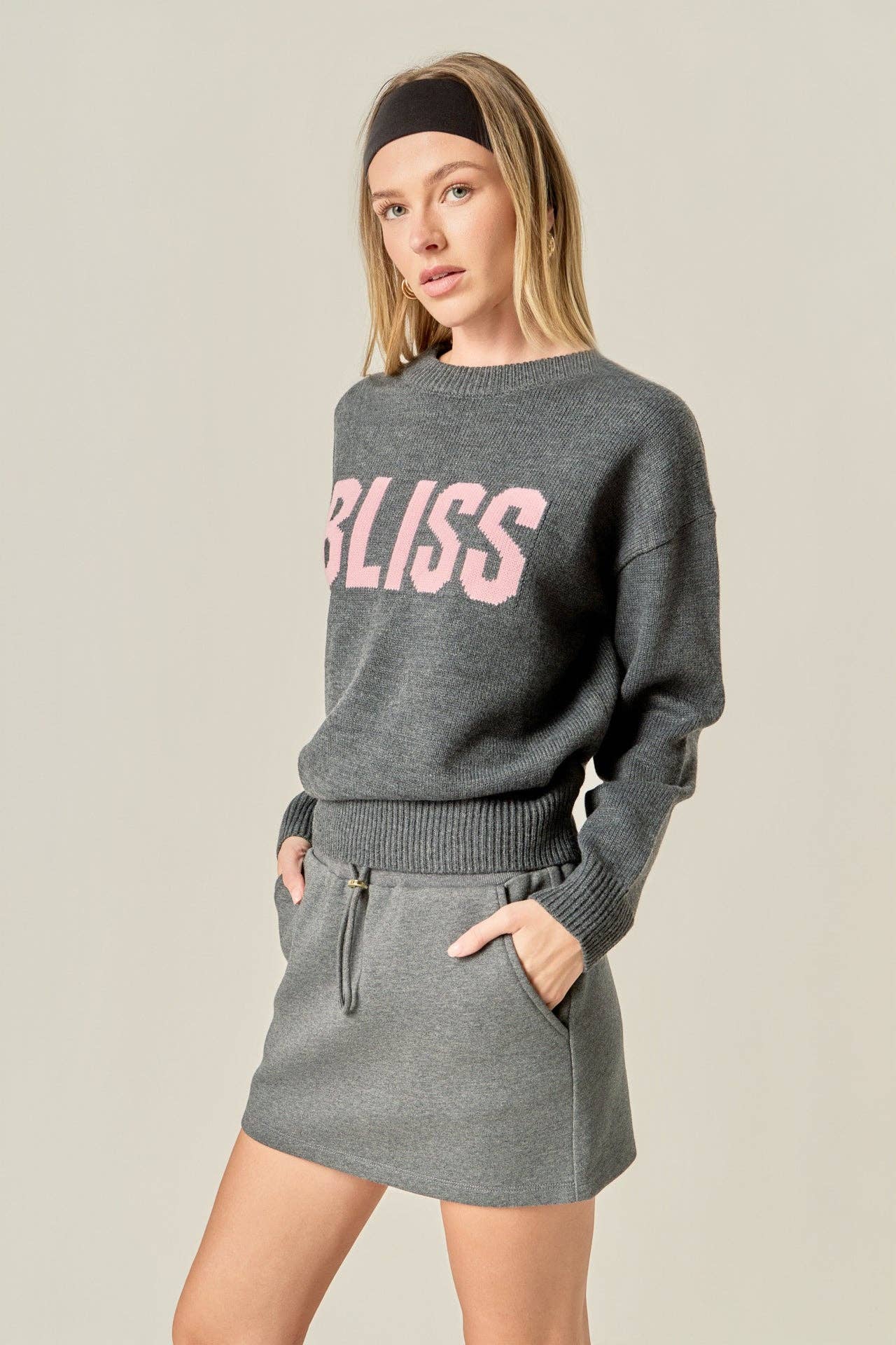 Crewneck Statement Sweater
