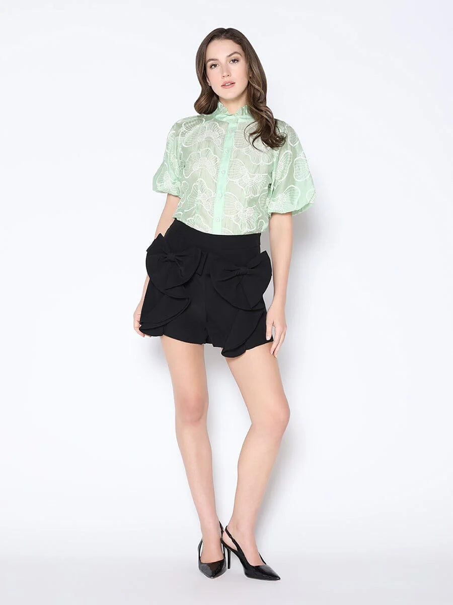 Black shorts