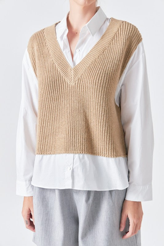 Camel Sweat Shirt