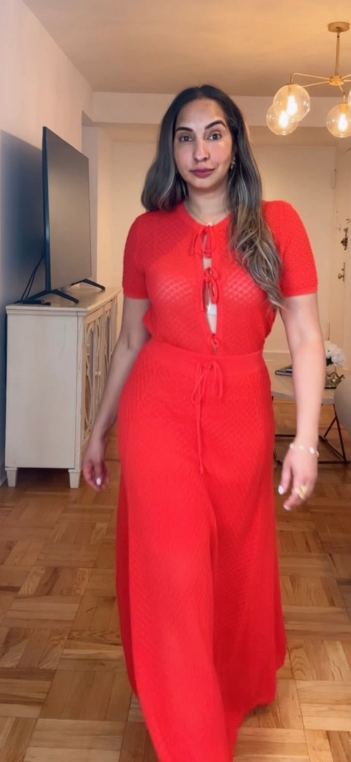 Red beach set