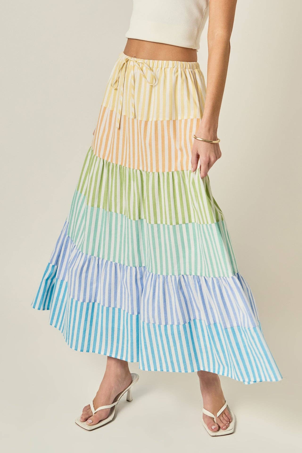 The Pastel Tier Skirt