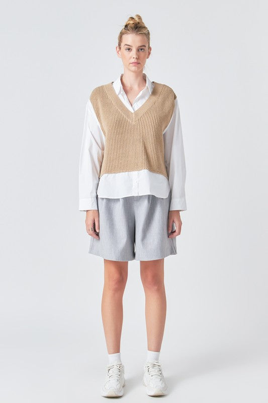Camel Sweat Shirt