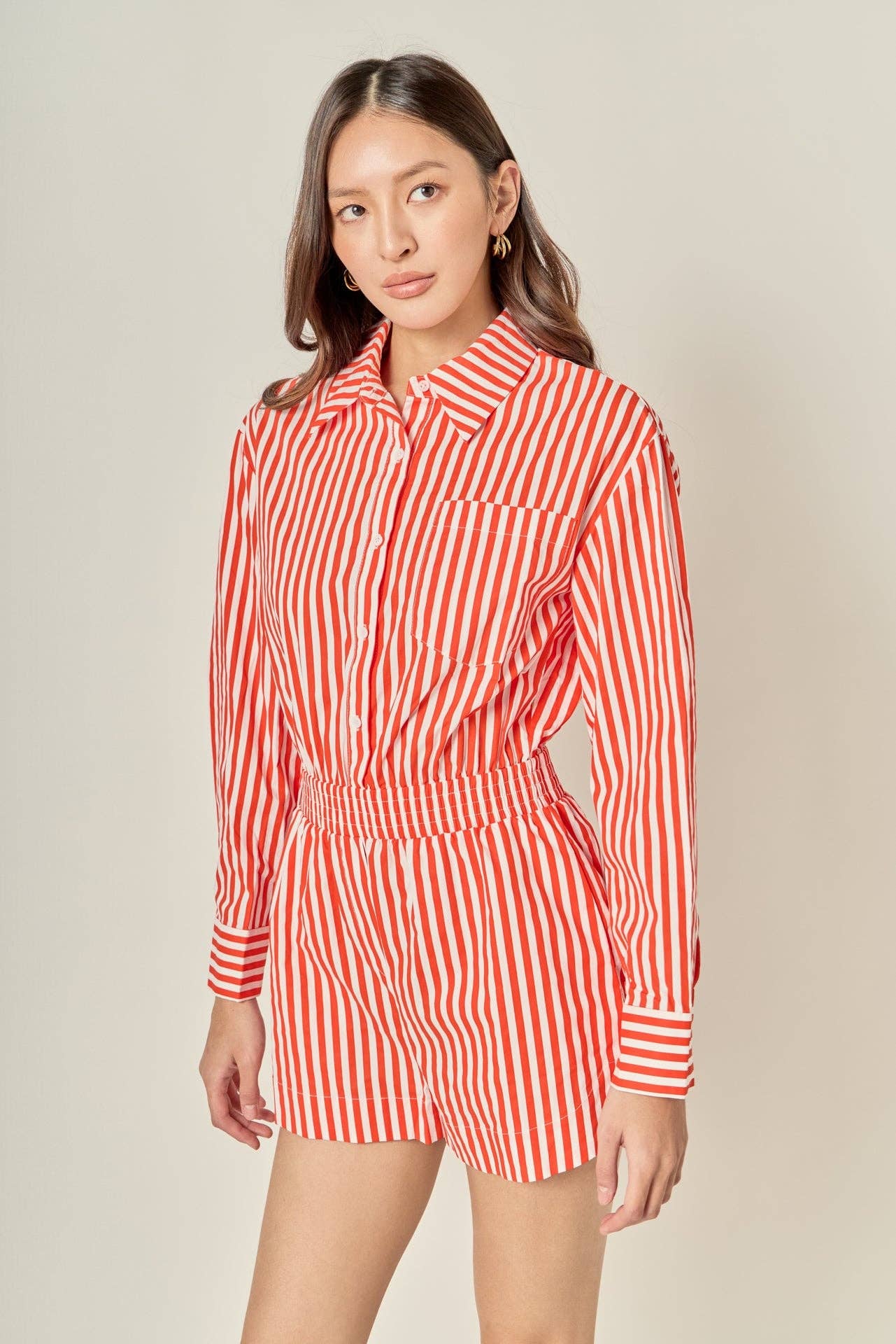 The Stripe Edit Romper