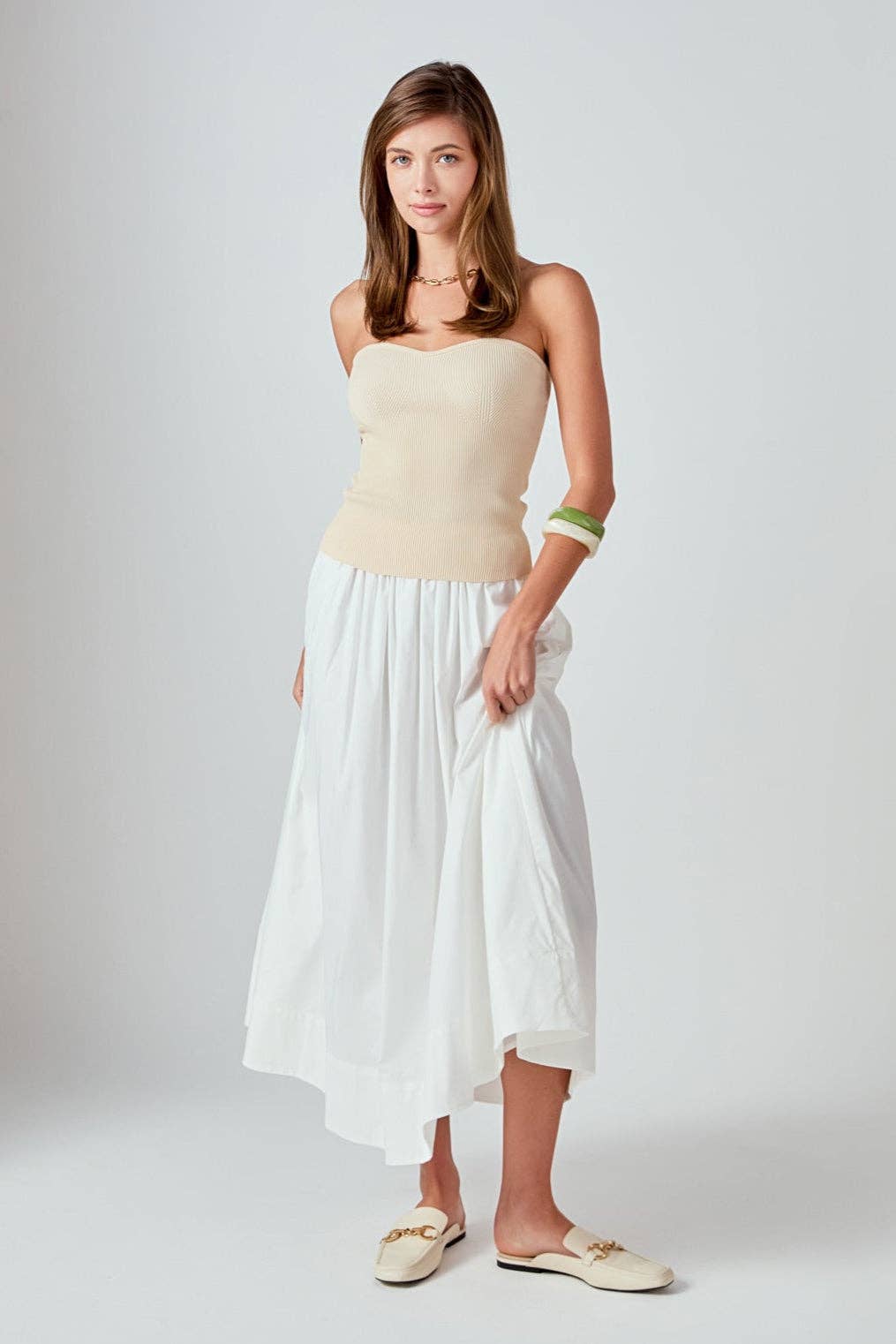 Hana Fitted Knit Tube Top