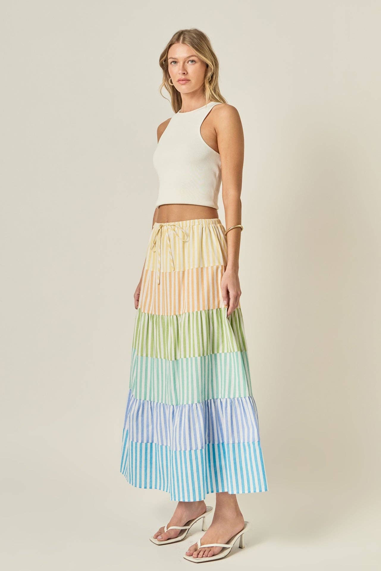 The Pastel Tier Skirt