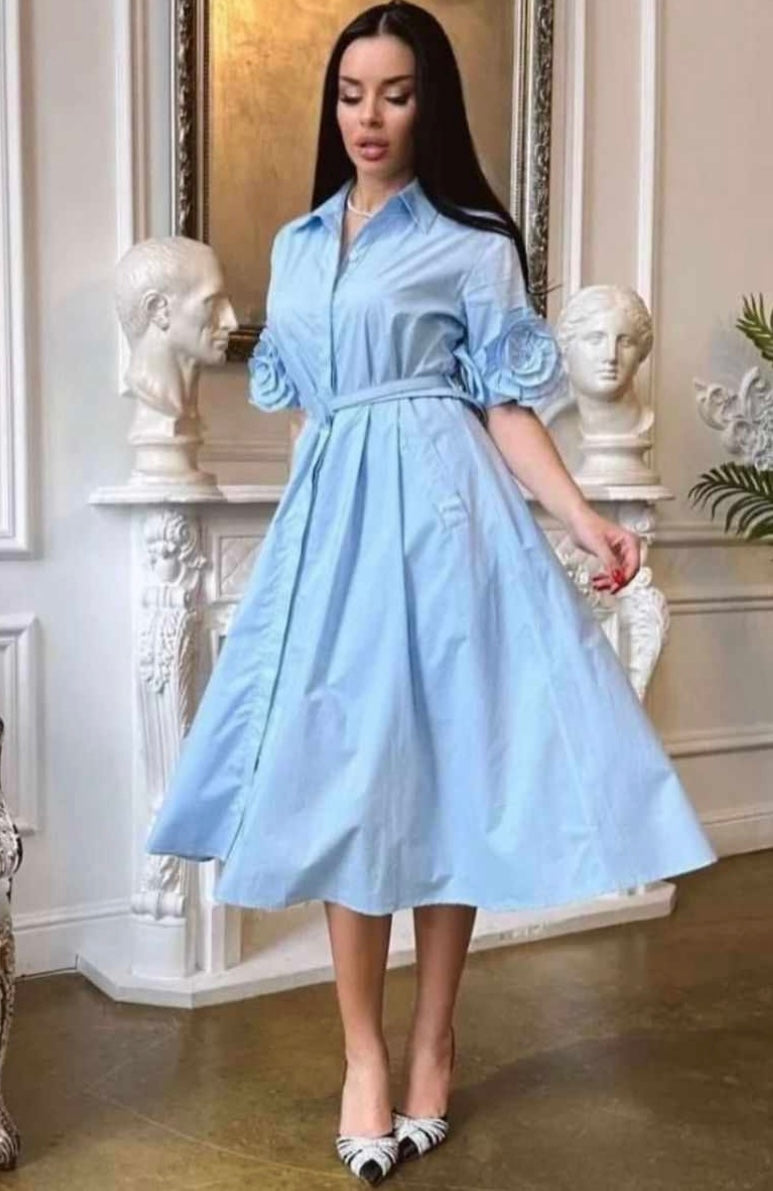 Baby Blue Dress