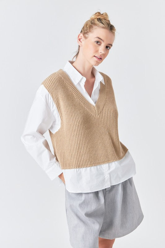 Camel Sweat Shirt