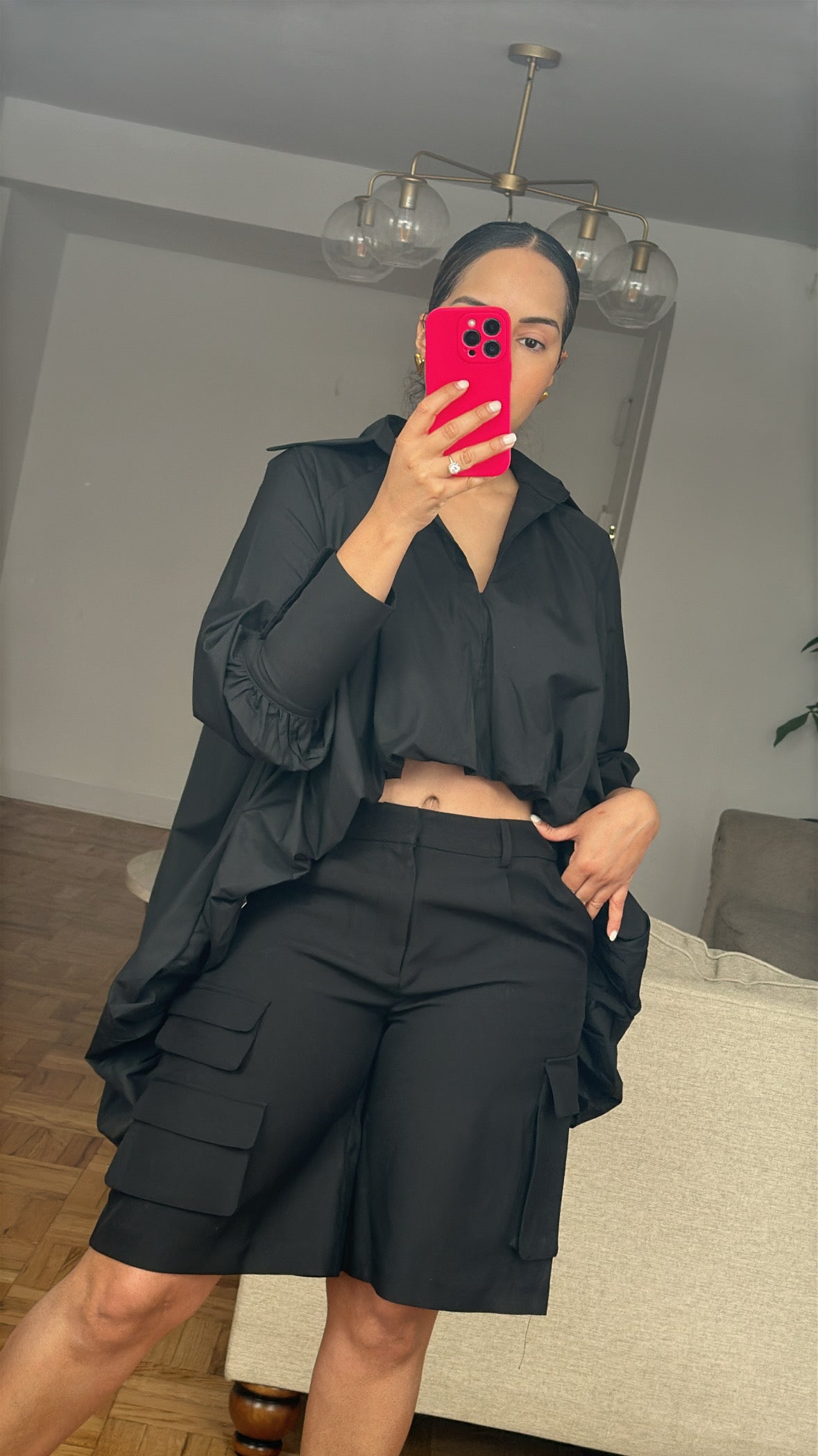 Black High and low top
