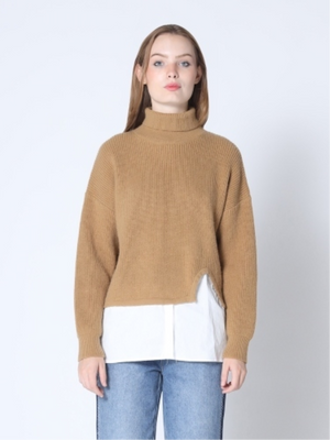 Camel sweater