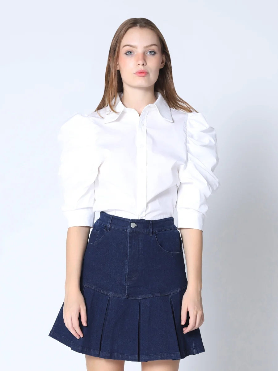 White Elegant Top