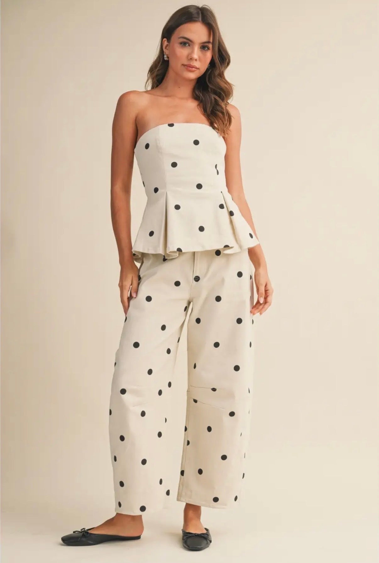 Polka Dots Barrel Set