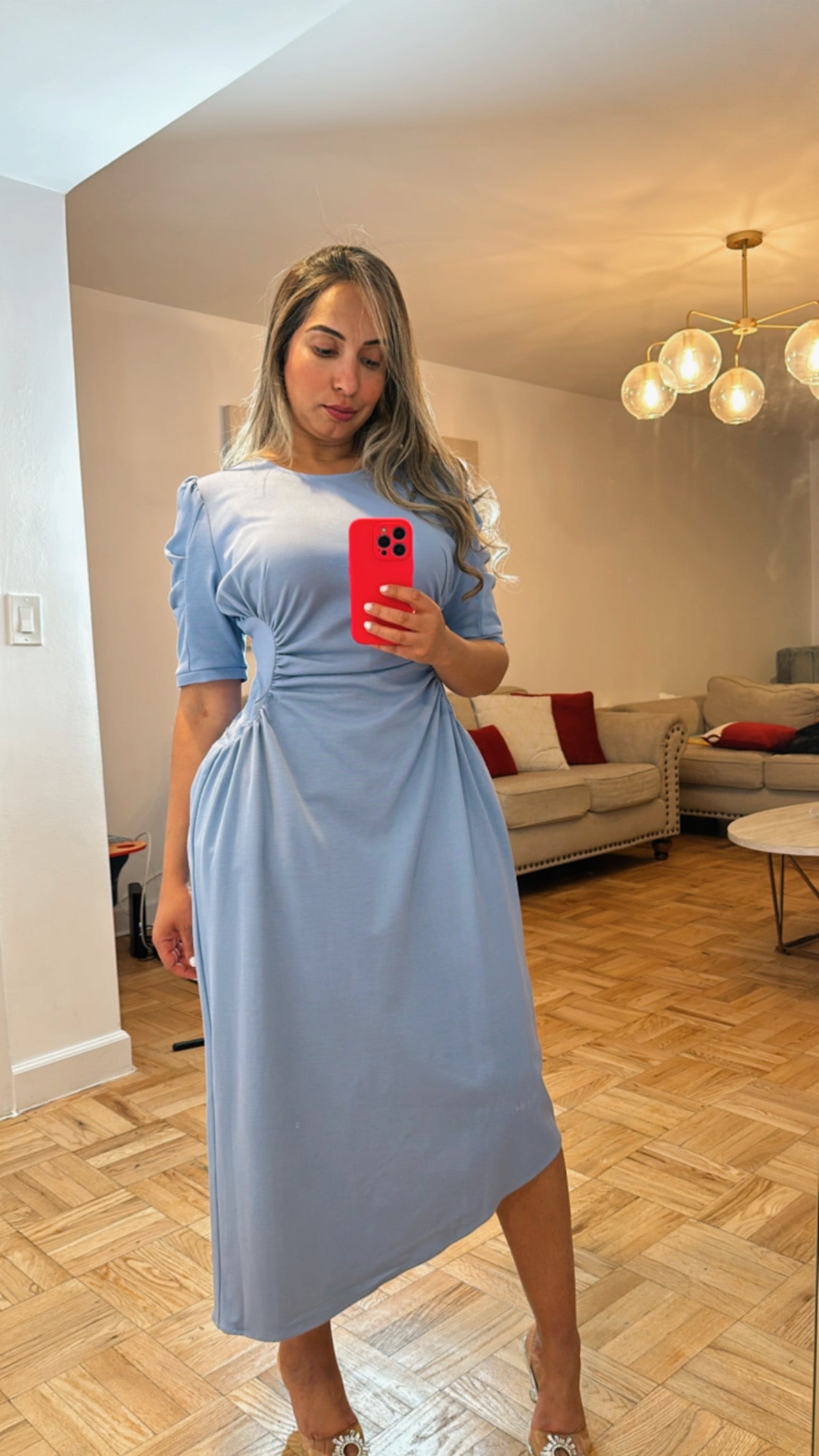 Blue love Dress