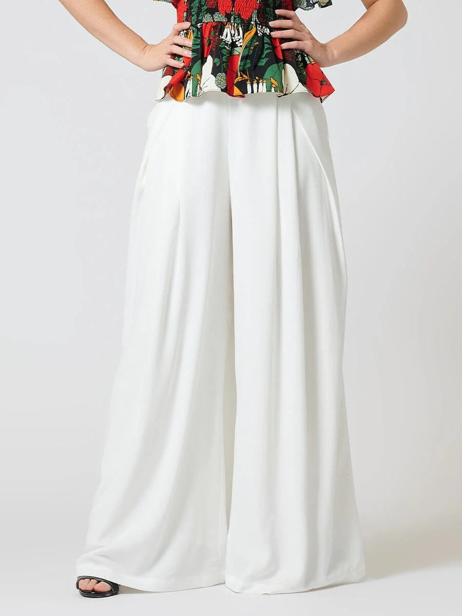 White palazzo
