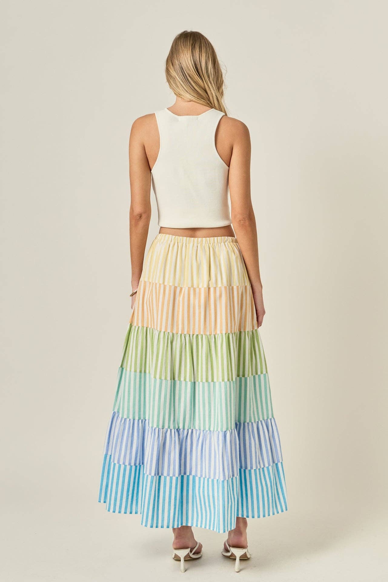 The Pastel Tier Skirt