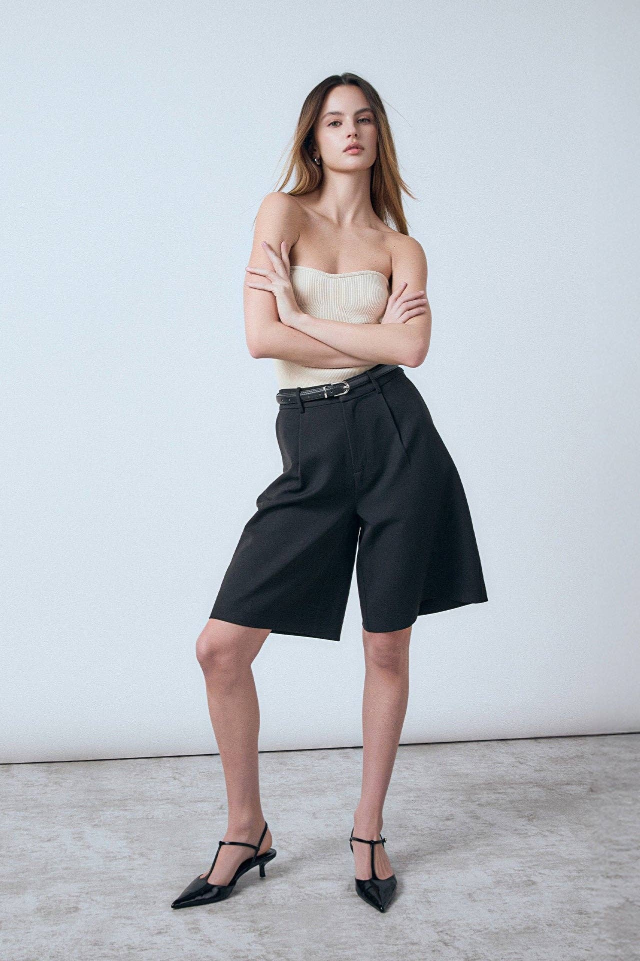 Hana Fitted Knit Tube Top