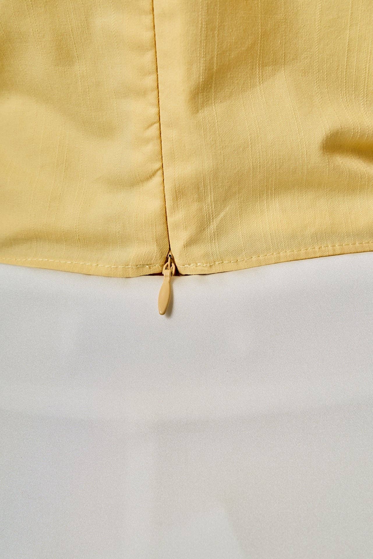 Puff Sleeve Crop Top