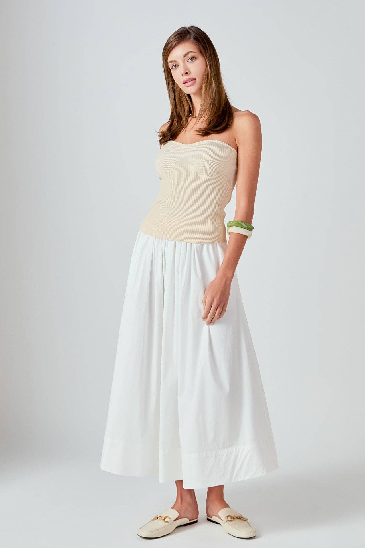 Hana Fitted Knit Tube Top