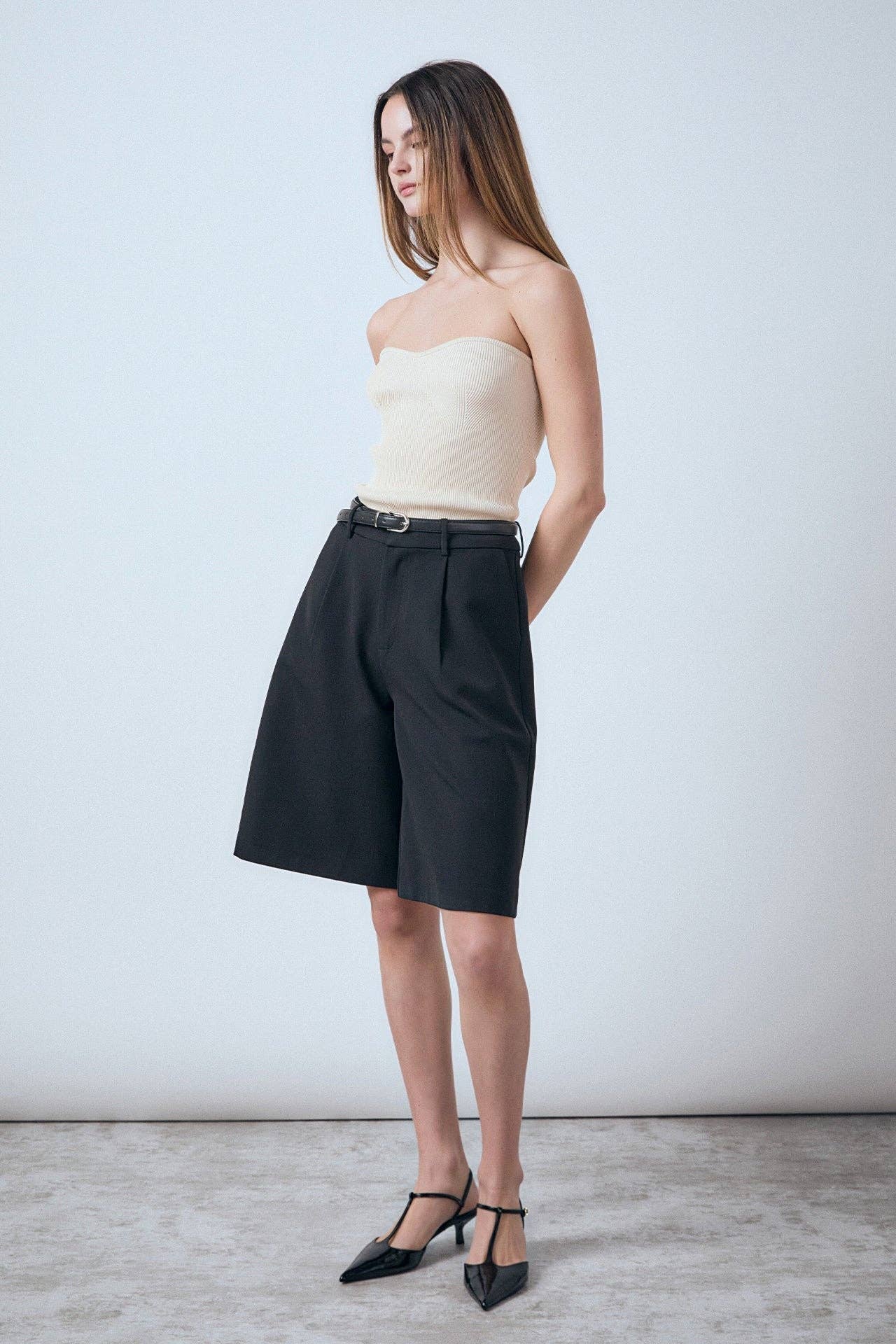 Hana Fitted Knit Tube Top