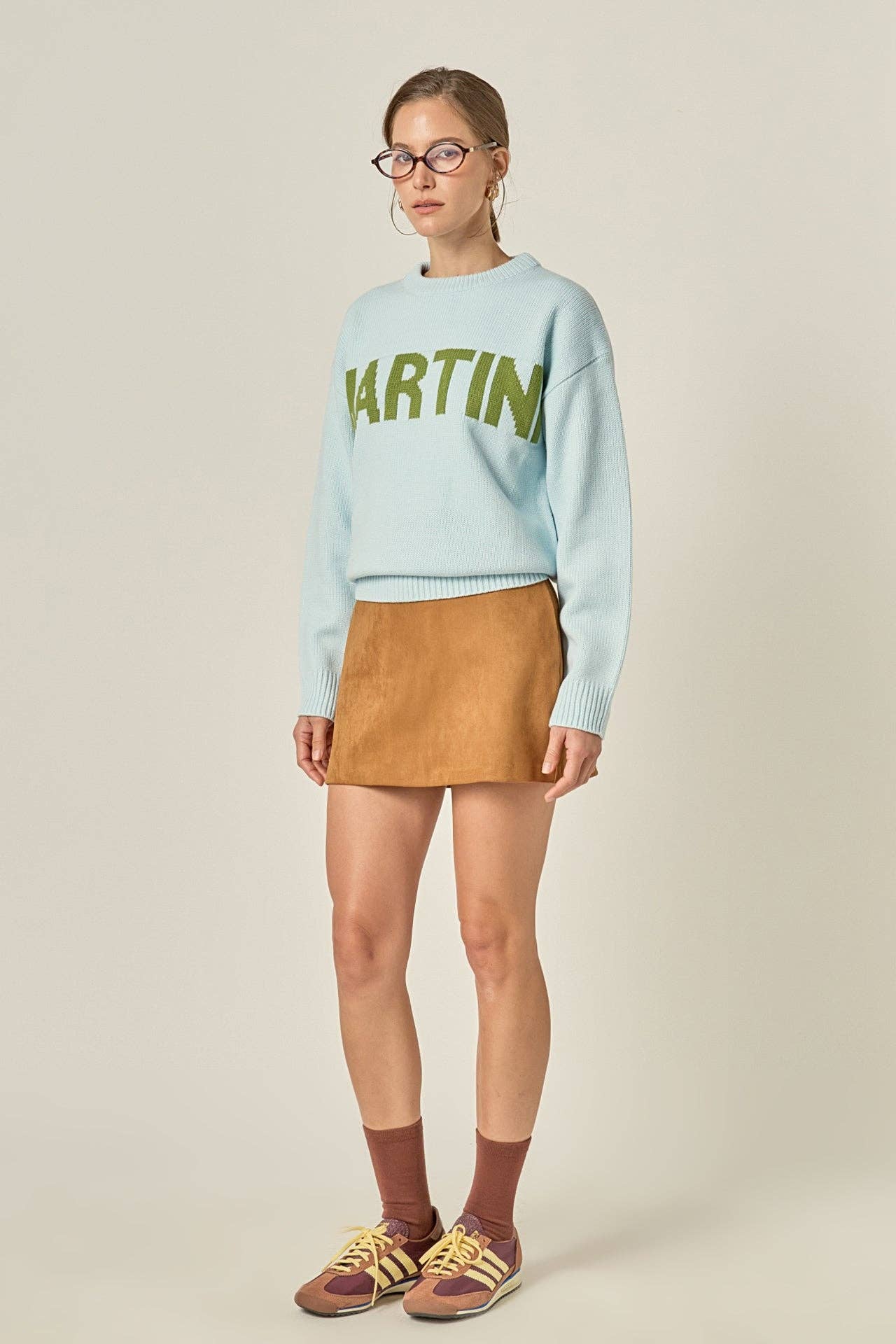 Crewneck Statement Sweater
