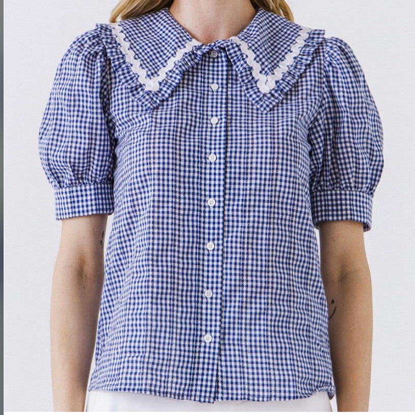 Blue Square Top
