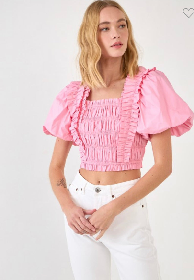 Ruffle top