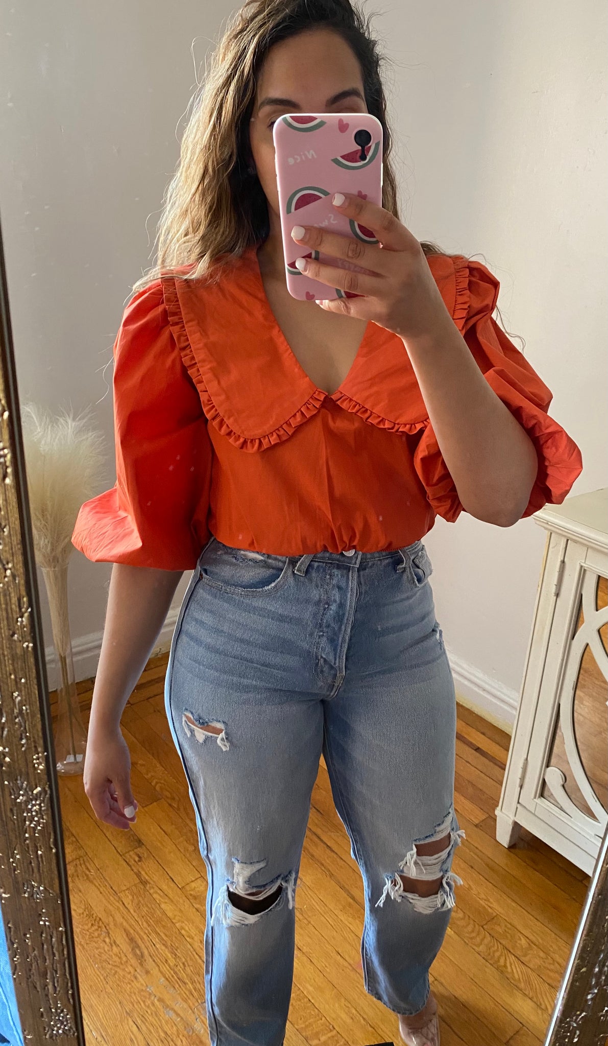 Super high rise Dad Jeans
