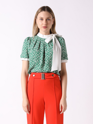 Webdy green top