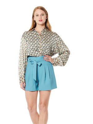 Blue shorts