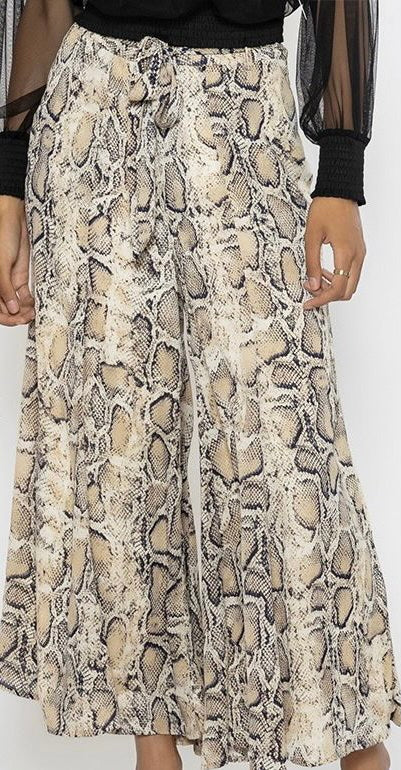 Culottes con estampado animal