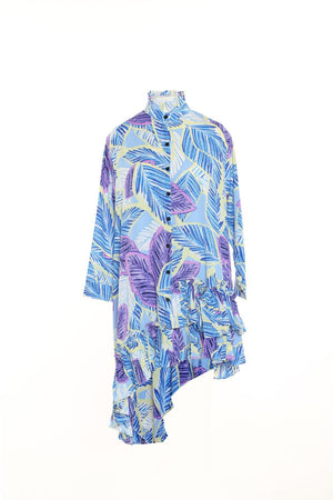 One size low high dress